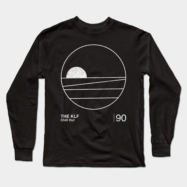 The KLF / Chill Out / Minimal Graphic Design Tribute Long Sleeve T-Shirt by saudade